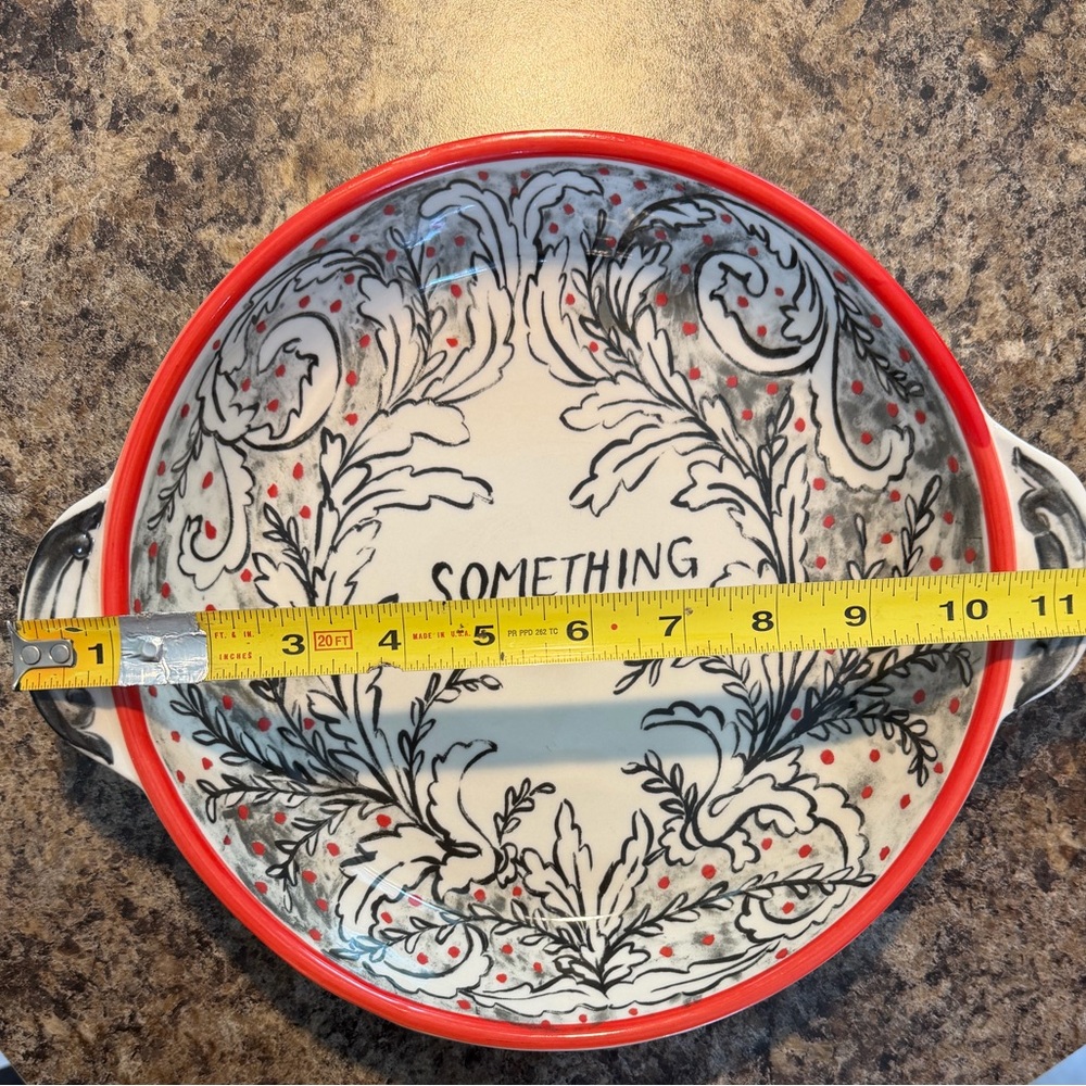 Anthropologie molly hatch pie plate dish - Picture 5 of 6